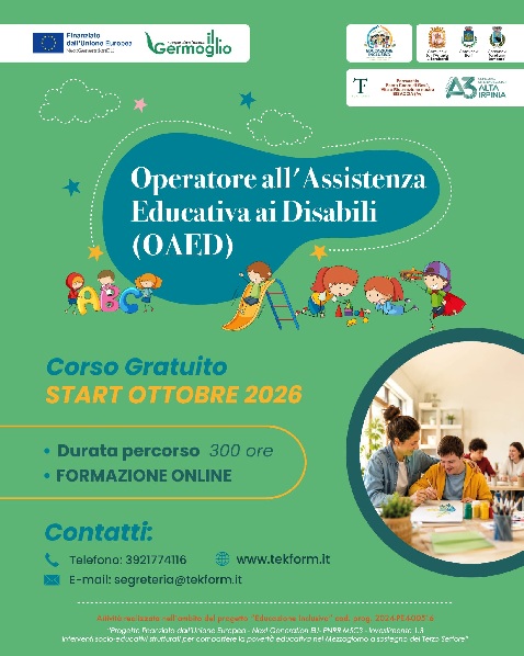 locandina operatore per infanzia